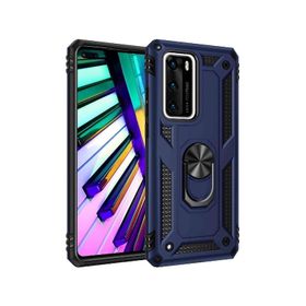 Teleplus Huawei P40 Vega Yüzüklü Tank Kapak Rose Gold Kılıf