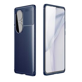 Teleplus Huawei P50 Pro Karbon Dokulu Negro Silikon Siyah Kılıf
