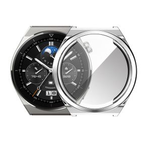 Teleplus Huawei Watch GT 3 Pro Tam Kapatan Gard Siyah Ekran Koruyucu