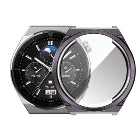 Teleplus Huawei Watch GT 3 Pro Tam Kapatan Gard Siyah Ekran Koruyucu