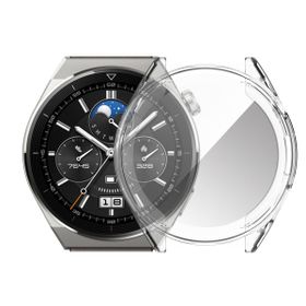 Teleplus Huawei Watch GT 3 Pro Tam Kapatan Gard Siyah Ekran Koruyucu