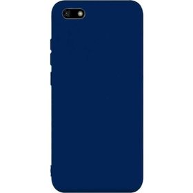 Teleplus Huawei Y5 2018 Lüks Lacivert Silikon Kılıf