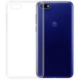 Teleplus Huawei Y5 2018 Şeffaf Silikon Kılıf+Tam Kapatan Cam