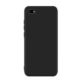 Teleplus Huawei Y5 2018 Siyah Lüks Silikon Kılıf+Nano Ekran Koruyucu