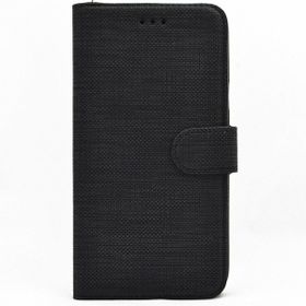 Teleplus Huawei Y5 2019 Kumaş Spor Standlı Cüzdan Kırmızı Kılıf
