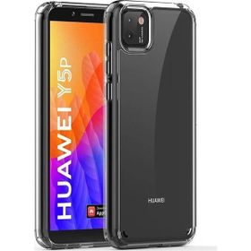 Teleplus Huawei Y5P Gard Darbe Korumalı Nano Ekran Koruyucu Şeffaf Silikon Cep Telefonu Kılıf