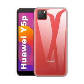 Teleplus Huawei Y5P Kılıf Lüks Silikon Şeffaf Nano Ekran Koruyucu