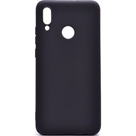 Teleplus Huawei Y6 2019 Lüks Siyah Silikon Kılıf