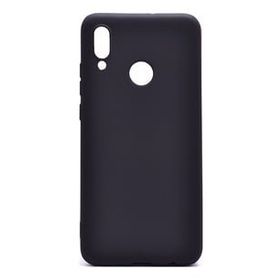 Teleplus Huawei Y6 2019 Lüks Siyah Silikon Kılıf