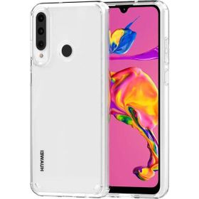 Teleplus Huawei Y6P Gard Darbe Korumalı Nano Ekran Koruyucu Şeffaf Silikon Cep Telefonu Kılıf