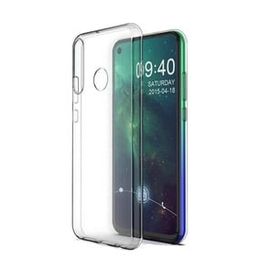 Teleplus Huawei Y6P Kılıf Lüks Silikon Şeffaf ve Nano Ekran Koruyucu