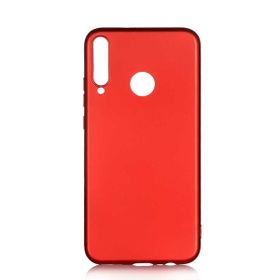 Teleplus Huawei Y6P Lüks Mat Siyah Nano Ekran Koruyucu Silikon Cep Telefonu Kılıf