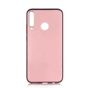Teleplus Huawei Y6P Lüks Mat Siyah Silikon Cep Telefonu Kılıf