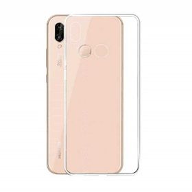 Teleplus Huawei Y6s 2019 İnce Silikon Kılıf Şeffaf ve Nano Ekran Koruyucu