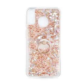 Teleplus Huawei Y6s 2019 Milce Yüzüklü Sulu Gold Silikon Cep Telefonu Kılıf
