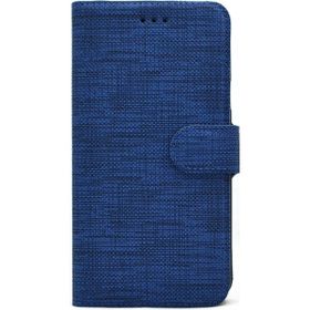 Teleplus Huawei Y7 2019 Kahverengi Kumaş Spor Standlı Cüzdan Kılıf
