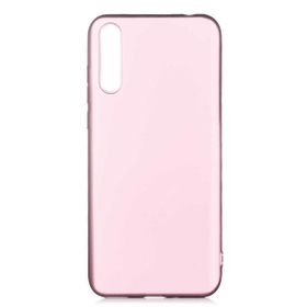 Teleplus Huawei Y8p Lüks Mat Silikon Rose Gold + Nano Ekran Koruyucu Kılıf