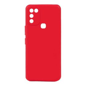 Teleplus İnfinix Hot 10 Play Kamera Korumalı TPU Silikon Mor Kılıf