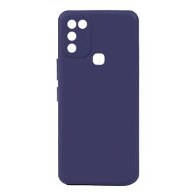 Teleplus İnfinix Hot 10 Play Kamera Korumalı TPU Silikon Mor Kılıf