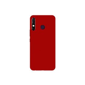 Teleplus İnfinix Hot 8 Kılıf Lüks Mat Silikon Siyah Nano Ekran Koruyucu