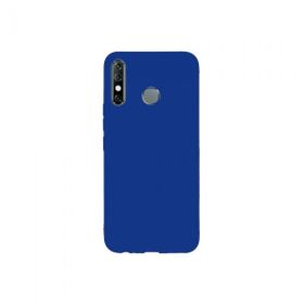 Teleplus İnfinix Hot 8 Kılıf Lüks Mat Silikon Siyah Nano Ekran Koruyucu
