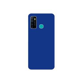 Teleplus İnfinix Hot 9 Kılıf Lüks Mat Silikon Lacivert Nano Ekran Koruyucu