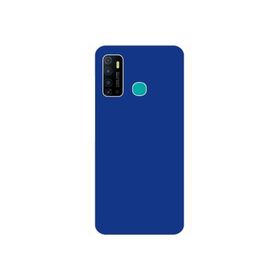 Teleplus İnfinix Hot 9 Kılıf Lüks Mat Silikon Lacivert Nano Ekran Koruyucu