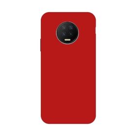 Teleplus Infinix Note 7 Lüks Mat Nano Ekran Koruyucu Siyah Silikon Cep Telefonu Kılıf