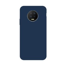 Teleplus Infinix Note 7 Lüks Mat Siyah Silikon Cep Telefonu Kılıf