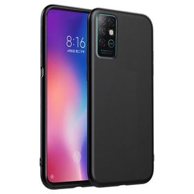 Teleplus Infinix Note 8 Lüks Mat Siyah Nano Ekran Koruyucu Silikon Cep Telefonu Kılıf