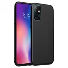 Teleplus Infinix Note 8 Lüks Mat Siyah Nano Ekran Koruyucu Silikon Cep Telefonu Kılıf