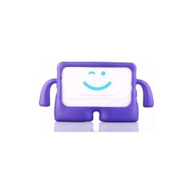 Teleplus iPad 10.2 2021 9. Nesil İbuy Karakter Silikon Mor Kılıf
