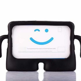 Teleplus iPad 10.2 2021 9. Nesil İbuy Karakter Silikon Siyah Kılıf