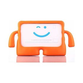 Teleplus iPad 10.2 2021 9. Nesil İbuy Karakter Silikon Turuncu Kılıf
