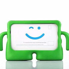 Teleplus iPad 10.2 2021 9. Nesil İbuy Karakter Silikon Yeşil Kılıf