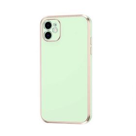 Teleplus iPhone 11 Kamera Korumalı Lazer Bark Silikon Beyaz Kılıf