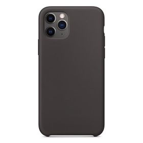 Teleplus iPhone 11 Lansman İçi Süet Silikon Siyah Kılıf