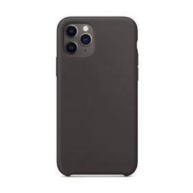 Teleplus iPhone 11 Lansman İçi Süet Silikon Siyah Kılıf