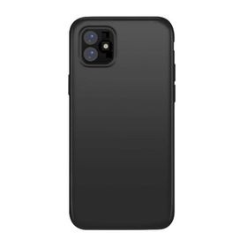Teleplus iPhone 11 Lüks Silikon Gold Kılıf Nano Glass Ekran Koruyucu