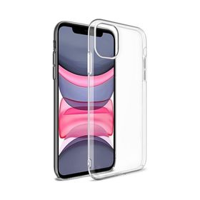 Teleplus iPhone 11 Mika Sert Silikon Şeffaf Kılıf