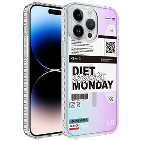 Teleplus iPhone 11 Pro Desenli Elegans Serisi No 5 Silikon Turkuaz Kılıf