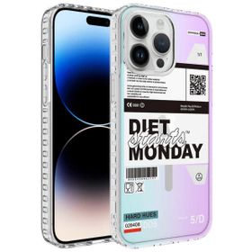 Teleplus iPhone 11 Pro Desenli Elegans Serisi No 5 Silikon Turkuaz Kılıf