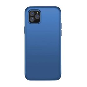 Teleplus iPhone 11 Pro Lüks Silikon Nano Ekran Koruyucu Lacivert Kılıf