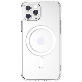 Teleplus iPhone 11 Pro Max Coss Wireless Destekli Hibrit Silikon + Mıknatıslı Kartlıklı Kılıf