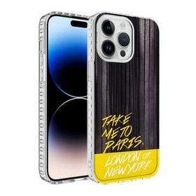 Teleplus iPhone 11 Pro Max Desenli Elegans Serisi No 3 Silikon Siyah Kılıf