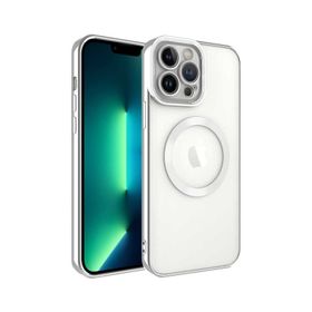 Teleplus iPhone 11 Pro Max Kamera Korumalı Manyetik Wiriless Destekli Lazer Setro Silikon Rose Gold Cep Telefonu Kılıfı