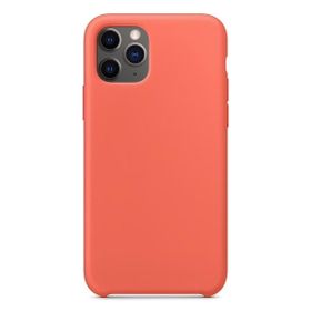 Teleplus iPhone 11 Pro Max Lansman İçi Süet Silikon Kırmızı Cep Telefonu Kılıfı