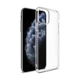 Teleplus iPhone 11 Pro Max Mika Sert Silikon Şeffaf Kılıf