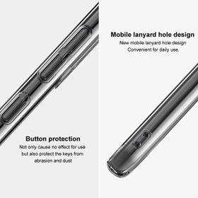 Teleplus iPhone 11 Pro Max Mika Sert Silikon Şeffaf Kılıf