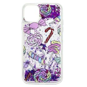 Teleplus iPhone 11 Pro Sulu Desenli Silikon Pembe Kılıf